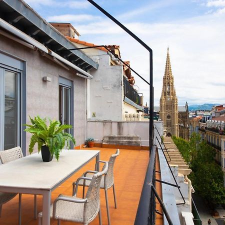 Modern Apartment With Spacious Terrace San Sebastián Dış mekan fotoğraf