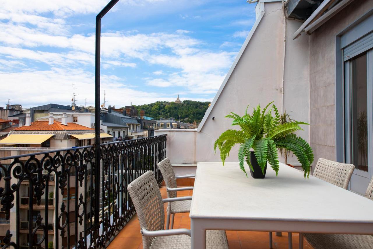 Modern Apartment With Spacious Terrace San Sebastián Dış mekan fotoğraf